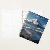 Realistische berg Fuji landschap Japan Reizen Planner (Display)