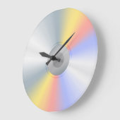 Realistische Blank Shiny CD Muziekliefhebbers Grote Klok (Hoek)