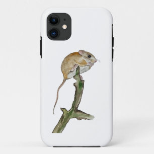 Realistische boommuis in een waterverf Case-Mate iPhone case