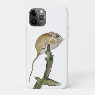Realistische boommuis in een waterverf Case-Mate iPhone case