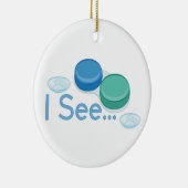 Realistische contacten keramisch ornament (Rechts)