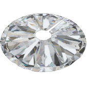 Realistische diamant: 3D close-up Kerstboom Rok (Gekanteld)