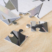 Realistische diamant: 3D close-up Legpuzzel (Zijkant)