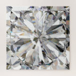 Realistische diamant: 3D close-up Legpuzzel<br><div class="desc">Realistische diamant met bijtende close-up textuur, 3D illustratie. Sparkling Diamond Art: betoverende Gem. Realistic Diamond Close-Up: Een glanzende Gem. diamant, textuur, achtergrond, kristal, patroon, abstract, licht, gem, bling, juweel, briljant, reflectie, bijtend, luxe, glas, vierkant, decor, blauw, mode, wit</div>