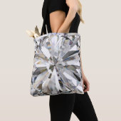 Realistische diamant: 3D close-up Tote Bag (Dichtbij)
