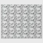 Realistische diamant: 3D textuur close-up Cadeaupapier (Vlak)