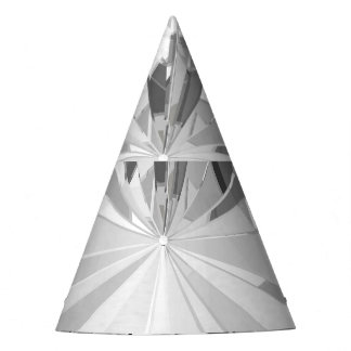 Realistische diamant: 3D textuur close-up Feesthoedjes