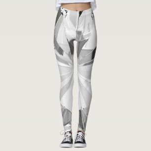 Realistische diamant: 3D textuur close-up Leggings