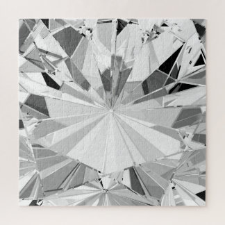 Realistische diamant: 3D textuur close-up Legpuzzel