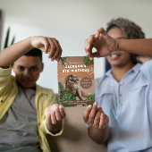 Realistische dinosaurus verjaardagsuitnodiging kaart