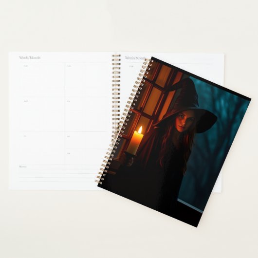 Realistische Donkere Heks Planner | Halloween Goti (Display)