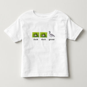 Realistische Duck Goose kunstwerk op Tshirts