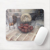 realistische eieren van mandenmousepad muismat (Met muis)