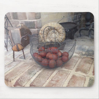 realistische eieren van mandenmousepad muismat