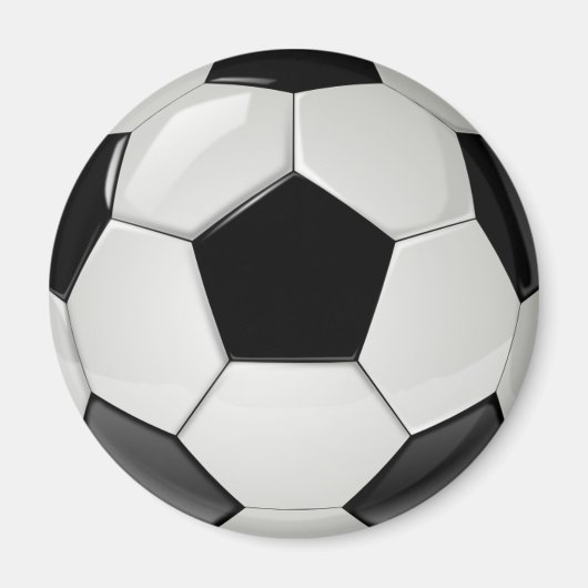 Realistische en coole voetbal magneet (Voorkant)