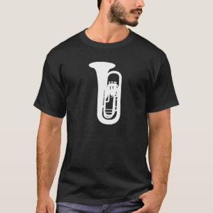 realistische euphonium Silhouette T-shirt