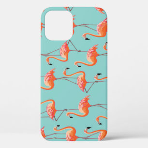 Realistische flamingo:  vogelpatroon Case-Mate iPhone case