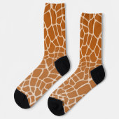 Realistische Giraffe markers Funny Animal Legs Sokken (Links)