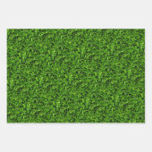 Realistische grasfoto textuur leuke heldere groene inpakpapier vel (Voorkant 3)