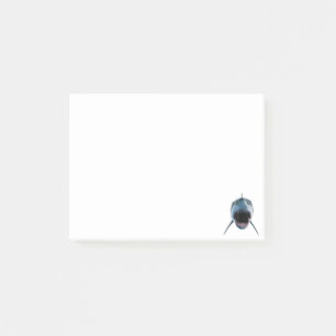 realistische grote witte haai Aanval voor liefhebb Post-it® Notes