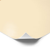 Realistische Honey Bee Art Illustratie Perfect Poster (Hoek)