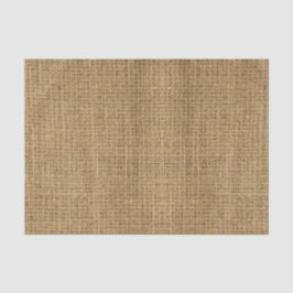 Realistische jute textuur eenvoudig lichtbruin rus tissuepapier