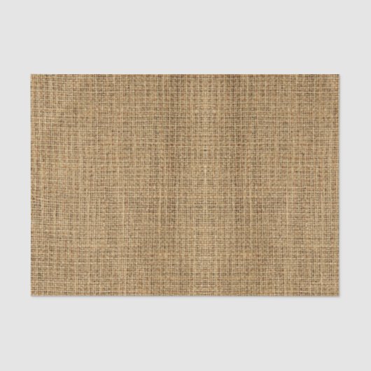 Realistische jute textuur eenvoudig roodbruin tissuepapier (Voorkant)