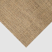 Realistische jute textuur eenvoudig roodbruin tissuepapier (Detail)