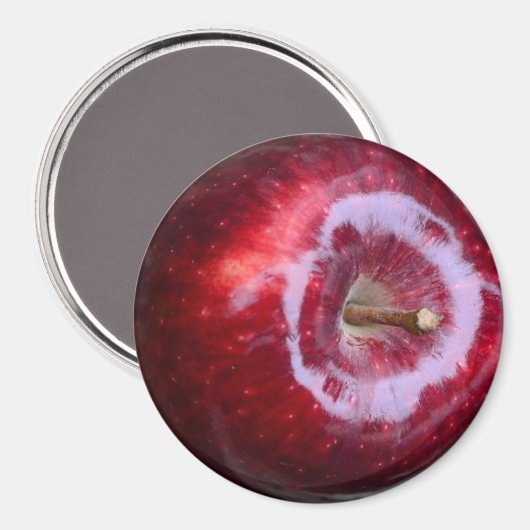 Realistische lekkere rode Apple ijskast magneet (Voorkant / Achterkant)