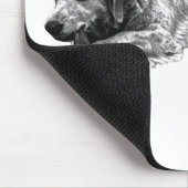 Realistische Liggerhond Muismat (Hoek)