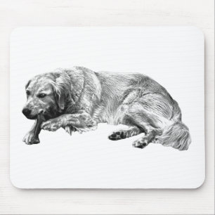 Realistische Liggerhond Muismat