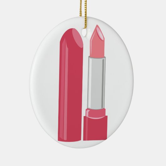 realistische lipstick keramisch ornament (Rechts)