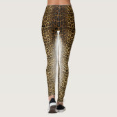 Realistische luipaard leggings (Achterkant)