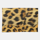 Realistische luipaardbontprint accessoires - trend theedoek (Horizontaal)