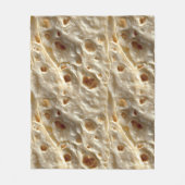 Realistische meeltortilla fleece deken (Voorkant)