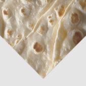 Realistische meeltortilla tissuepapier (Detail)