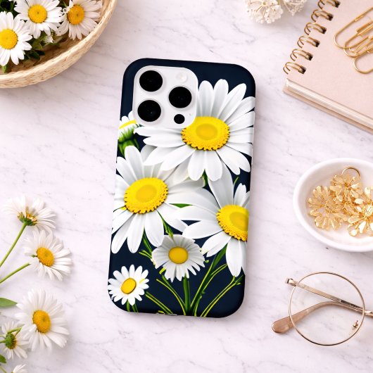 Realistische Moderne Margriet iPhone Hoesje