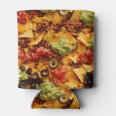 Realistische Nacho Mexicaanse keuken Blikjeskoeler (Achterkant)