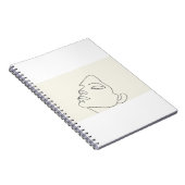 realistische noot notitieboek (Rechterzijde)