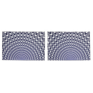 Realistische optische illusie kussensloop