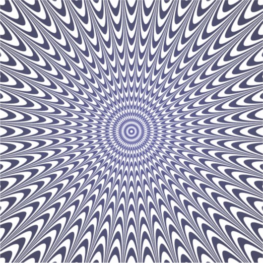 Realistische optische illusie sticker (Voorkant)