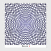 Realistische optische illusie sticker (Vel)