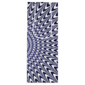 Realistische optische illusie wijn cadeautas (Voorkant)