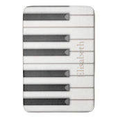 Realistische oversized pianotoetsen badmat (Voorkant Verticaal)