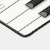 Realistische Piano Keys muziek Bureaumat (Hoek)