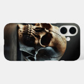 Realistische schedel Case-Mate iPhone case (Achterkant (horizontaal))