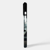 Realistische schedel Case-Mate iPhone case (Achterkant / Links)