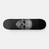 Realistische schedel persoonlijk skateboard (Horizontaal)