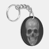 Realistische schedel sleutelhanger (Voorkant Links)
