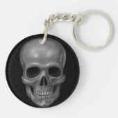 Realistische schedel sleutelhanger (Achterkant)